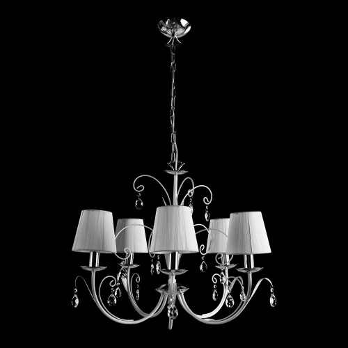 Подвесная люстра Arte Lamp Romana Snow A1743LM-5WH изображение в интернет-магазине Cramer Light фото 4