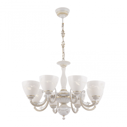 Подвесная люстра Arte Milano 343659/8 WT+G изображение в интернет-магазине Cramer Light фото 4