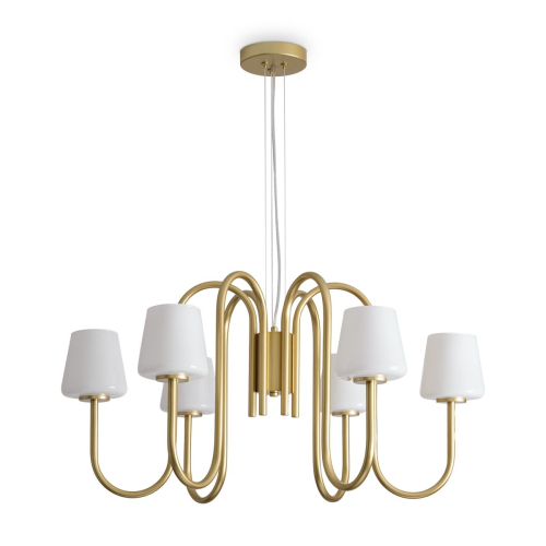 Подвесная люстра Freya Jade FR2039PL-06G изображение в интернет-магазине Cramer Light фото 4
