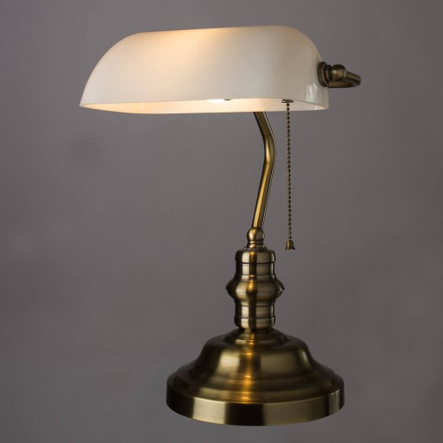 Настольная лампа Arte Lamp Banker A2493LT-1AB изображение в интернет-магазине Cramer Light фото 3