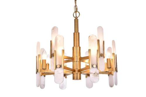 Подвесная люстра Milosh Tendence Madison 0879CL-12AB изображение в интернет-магазине Cramer Light