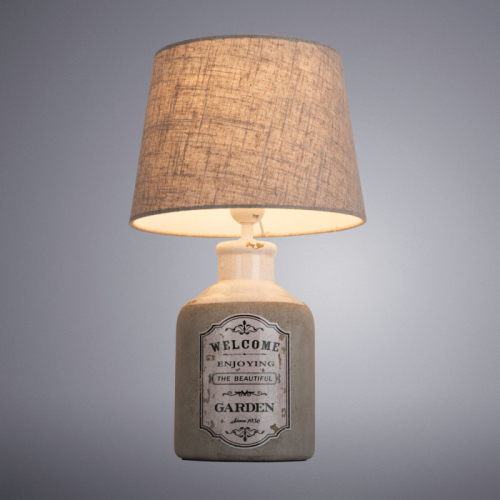 Настольная лампа ARTE Lamp A4272LT-1GY изображение в интернет-магазине Cramer Light фото 3