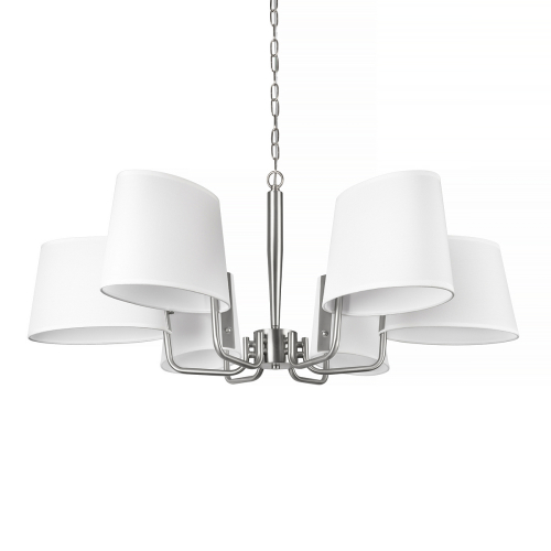 Подвесная люстра Loft IT Hilton 10527/6 Nickel изображение в интернет-магазине Cramer Light фото 5