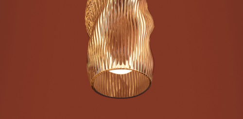Подвесной светильник Freya Curl FR5624PL-L9CG изображение в интернет-магазине Cramer Light фото 3