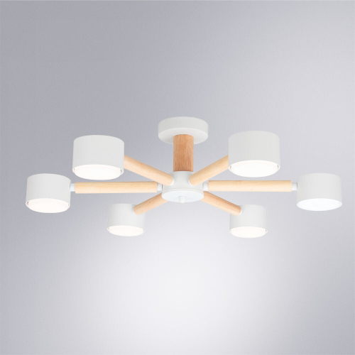 Потолочные люстры Arte Lamp Tenda A1624PL-6WH изображение в интернет-магазине Cramer Light фото 2