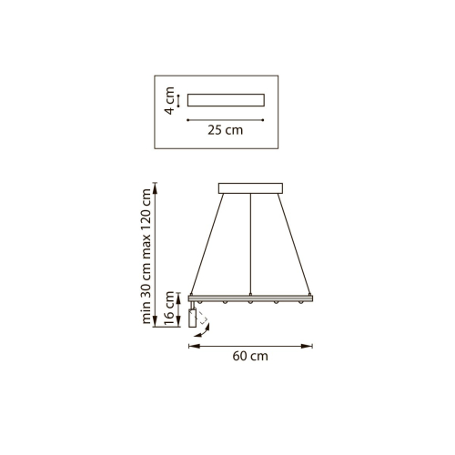 Подвесная люстра Lightstar Dive 740467 изображение в интернет-магазине Cramer Light фото 2