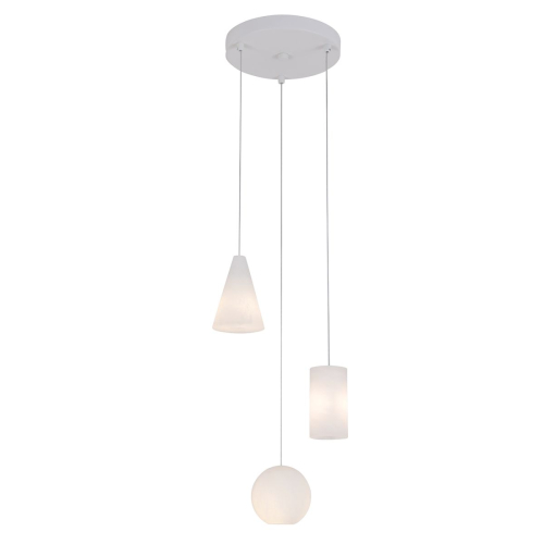 Подвесной светильник Indigo Serenita 11075/3P White V000616 изображение в интернет-магазине Cramer Light