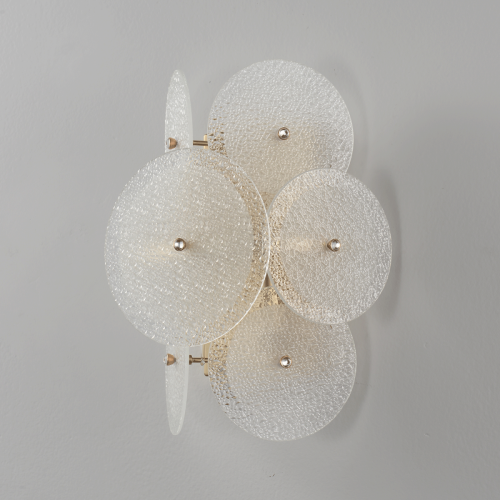 Настенный светильник Crystal Lux DANDELION AP2 GOLD изображение в интернет-магазине Cramer Light фото 9