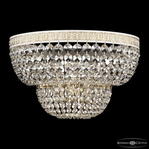 Настенный светильник Bohemia Ivele Crystal AL19101B/35FL WMG изображение в интернет-магазине Cramer Light фото 5