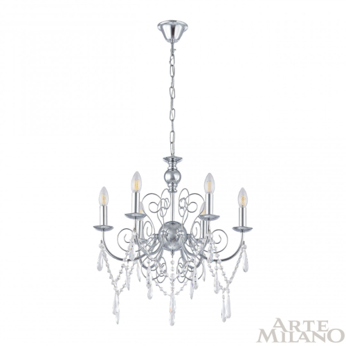Подвесная люстра Arte Milano 345620/6 CR изображение в интернет-магазине Cramer Light фото 3