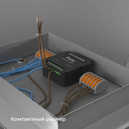 Умное одноканальное реле Elektrostandard 4690389185069 a059324 дополнительное фото фото 3