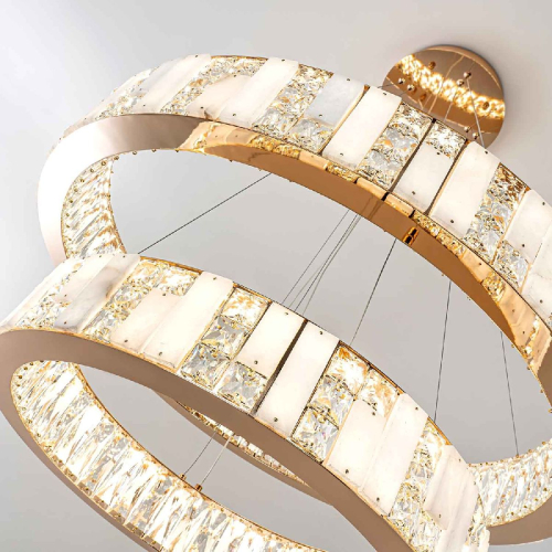Подвесная люстра Modelux ML.6985.800.600P GD изображение в интернет-магазине Cramer Light фото 4