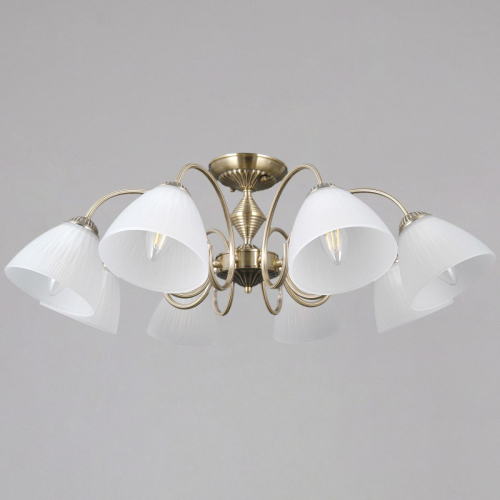 Потолочная люстра Illumico IL0897-8CSQ-26 AB ELITE изображение в интернет-магазине Cramer Light фото 4