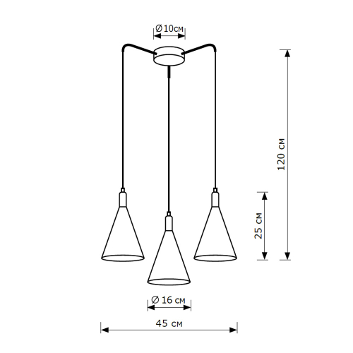 Подвесной светильник LightHall Glaro LH012089 изображение в интернет-магазине Cramer Light фото 3