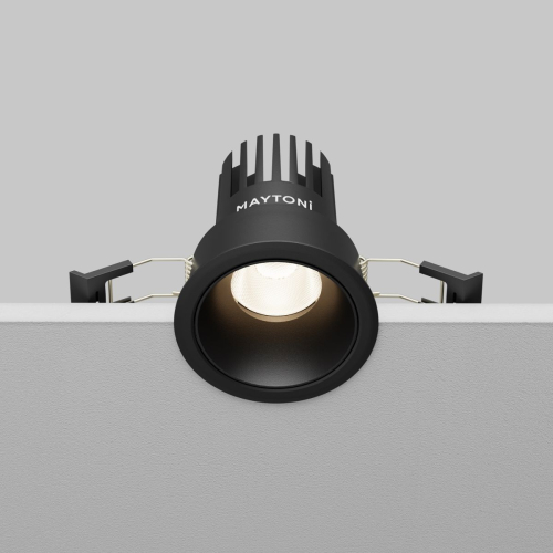 Встраиваемый светильник Maytoni Dip DL115-10W-4K-B изображение в интернет-магазине Cramer Light фото 5
