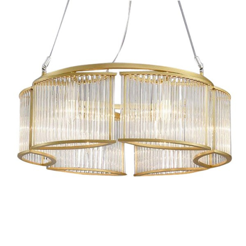 Подвесная люстра Delight Collection Stilio 9512R/6 gold изображение в интернет-магазине Cramer Light