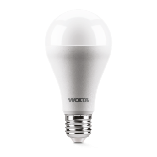 Светодиодная лампа WOLTA 25Вт 6500К E27 груша матовая 25W67BL25E27 изображение в интернет-магазине Cramer Light фото 2