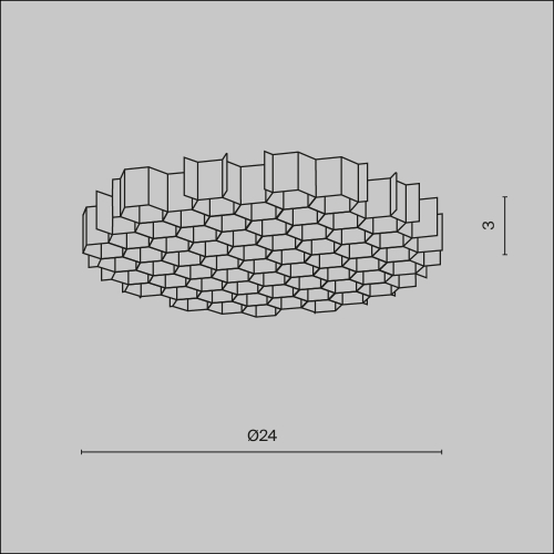 Светофильтр Maytoni Focus T HoneyComb-D24 изображение в интернет-магазине Cramer Light фото 4