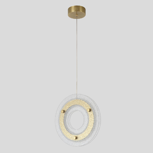 Подвесной светильник Crystal Lux DIEGO SP25W LED BRASS изображение в интернет-магазине Cramer Light фото 3
