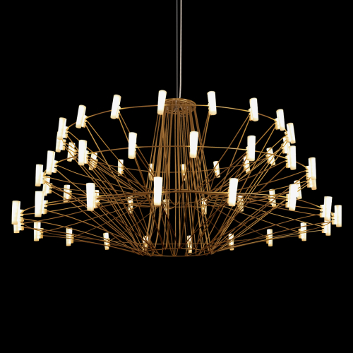 Подвесная люстра LOFT IT Coppelia 10476 Gold изображение в интернет-магазине Cramer Light фото 6