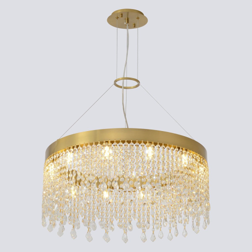 Подвесная люстра Crystal Lux AQUA SP12 изображение в интернет-магазине Cramer Light фото 5
