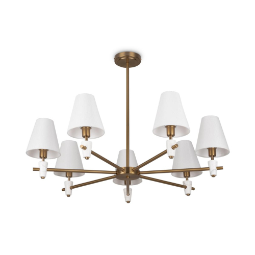 Люстра на штанге Freya Pietra FR5371CL-07BS изображение в интернет-магазине Cramer Light фото 3