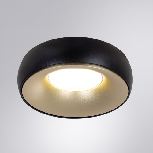 Встраиваемый светильник Arte Lamp Heze A6666PL-1BK изображение в интернет-магазине Cramer Light фото 2