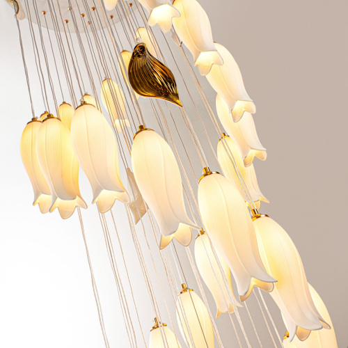 Подвесная люстра Modelux ML.8868.48 WH изображение в интернет-магазине Cramer Light фото 8