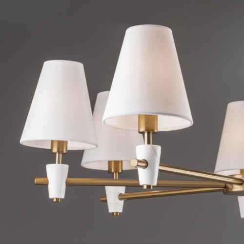 Люстра на штанге Freya Pietra FR5371CL-07BS изображение в интернет-магазине Cramer Light фото 8