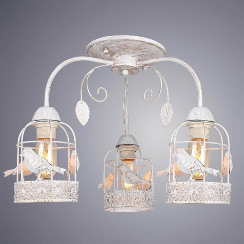 Потолочная люстра Arte Lamp Cincia A5090PL-3WG изображение в интернет-магазине Cramer Light фото 3