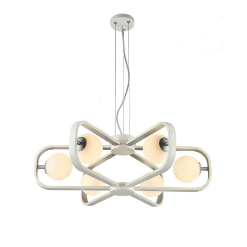 Подвесная люстра Maytoni Avola MOD431-PL-06-WS изображение в интернет-магазине Cramer Light фото 5