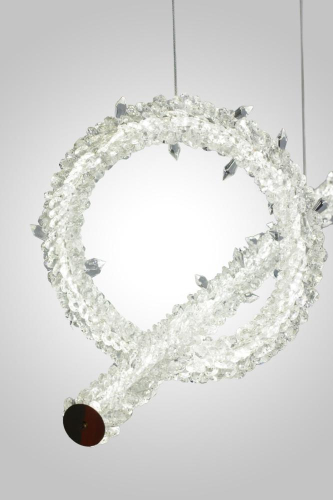 Подвесная люстра AM Group Ovale GD D1000+300 изображение в интернет-магазине Cramer Light фото 3