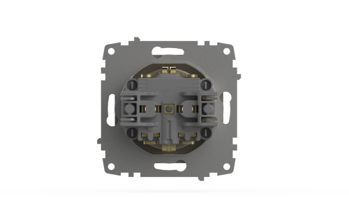 Розетка с заземлением ELBI Zena Vega 609-011400-217 дополнительное фото фото 2