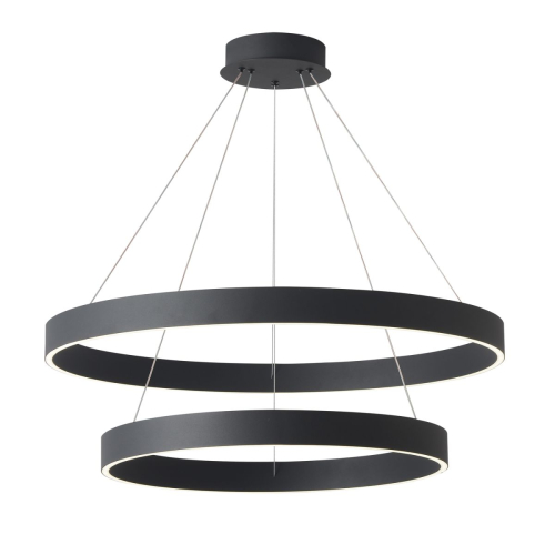 Подвесная люстра Crystal Lux TRON SP123W LED BLACK изображение в интернет-магазине Cramer Light фото 3