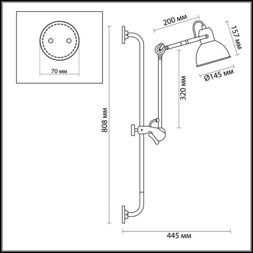 Спот Odeon Light Arta 4125/1WA изображение в интернет-магазине Cramer Light фото 3