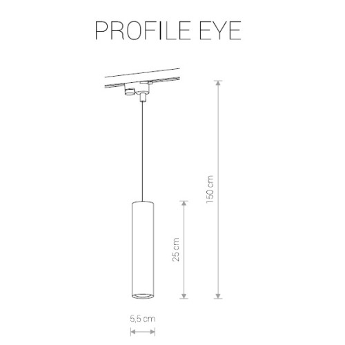 Трековый светильник Nowodvorski Profile Eye 9338 изображение в интернет-магазине Cramer Light фото 2