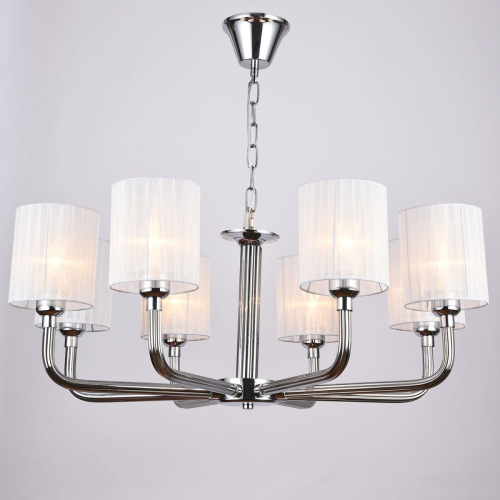 Подвесная люстра Illumico IL1256-8PPA-29 CR Romei изображение в интернет-магазине Cramer Light