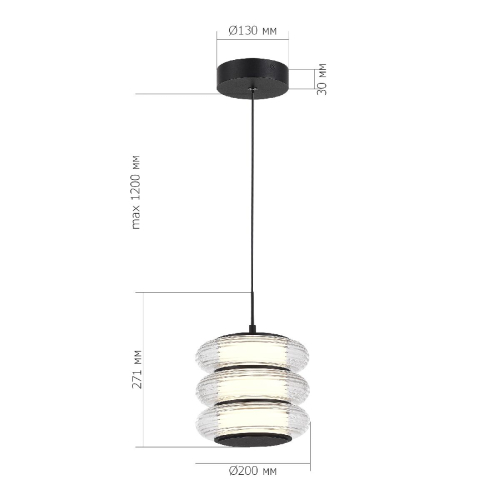 Подвесной светильник ST Luce Frittela SL6239.403.03 изображение в интернет-магазине Cramer Light фото 4