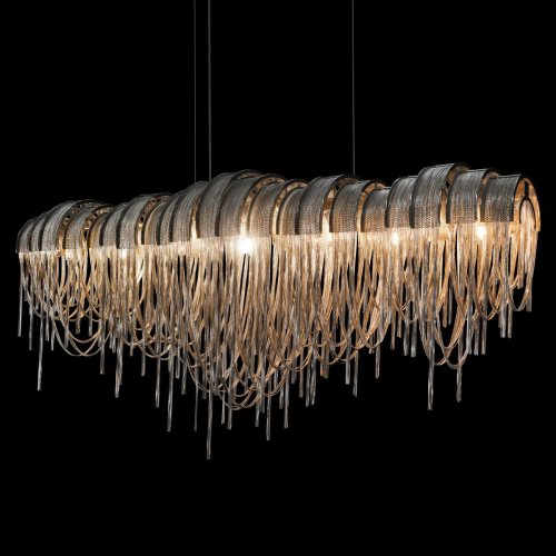 Подвесная люстра Loft IT Volver 10404/1150L SN изображение в интернет-магазине Cramer Light фото 8