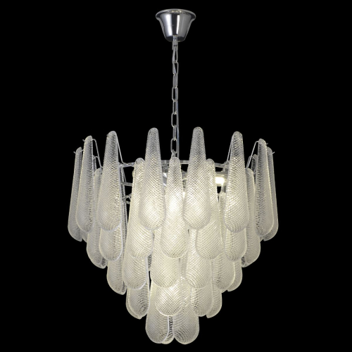 Подвесная люстра Crystal Lux FONTAIN SP10 CHROME изображение в интернет-магазине Cramer Light