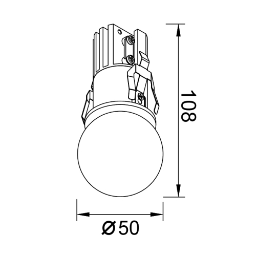 Встраиваемый светильник Mantra Bead 8892 изображение в интернет-магазине Cramer Light фото 4