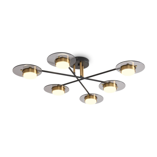 Потолочная люстра Freya Moon FR5513PL-06BBZ изображение в интернет-магазине Cramer Light фото 5