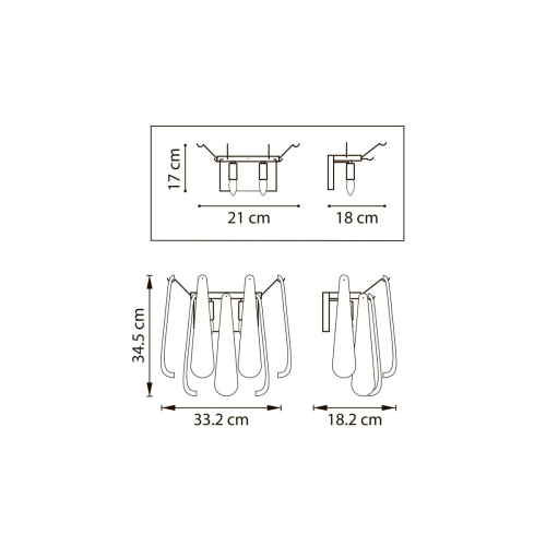 Настенный светильник Lightstar Retro II 799622 изображение в интернет-магазине Cramer Light фото 2