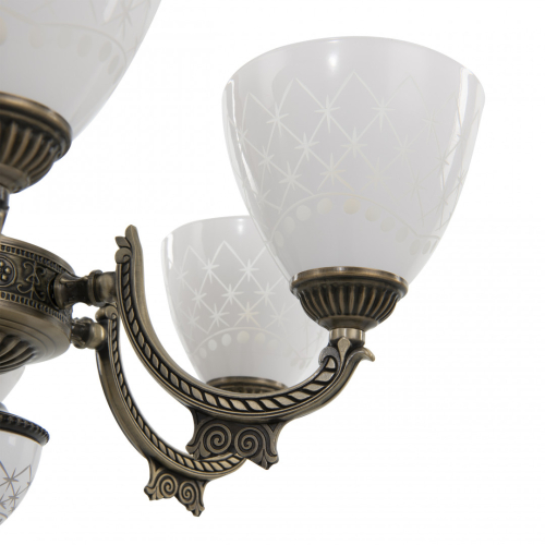 Подвесная люстра Arte Milano 343837/6 AB изображение в интернет-магазине Cramer Light фото 10