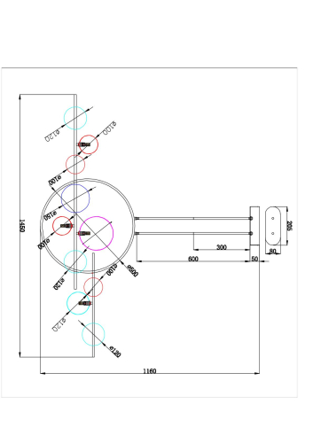 Потолочная люстра Arte Lamp Saturn A7790SP-75WH изображение в интернет-магазине Cramer Light фото 4
