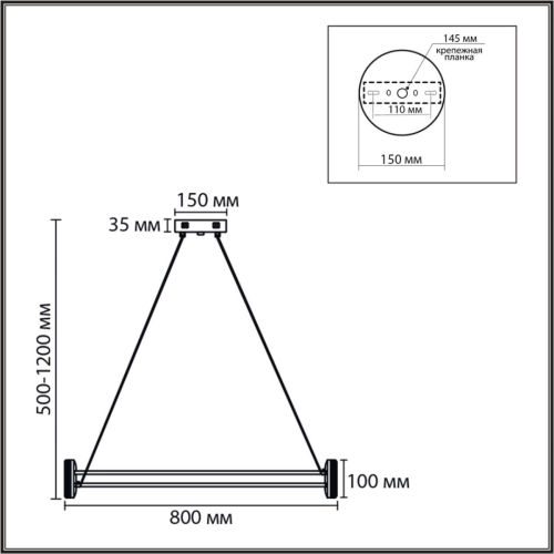 Подвесная люстра Lumion Ledio Ovela 8342/40L изображение в интернет-магазине Cramer Light фото 2