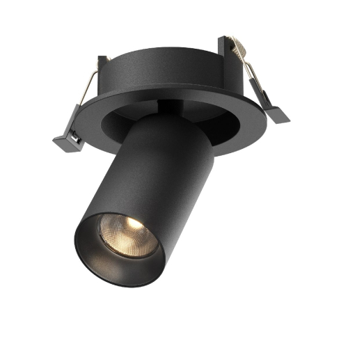 Встраиваемый спот Maytoni Focus led C071CL-7W3K-B изображение в интернет-магазине Cramer Light