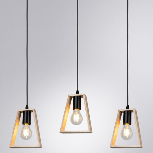 Подвесной светильник Arte Lamp Brussels A8030SP-3BK изображение в интернет-магазине Cramer Light фото 2