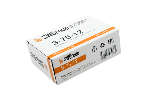 Блок питания SWG S-75-12 000298 изображение в интернет-магазине Cramer Light фото 2
