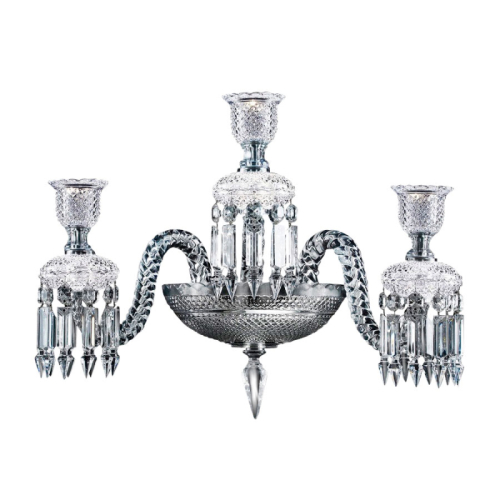 Канделябр Delight Collection Baccarat style ZZ86328-3W изображение в интернет-магазине Cramer Light